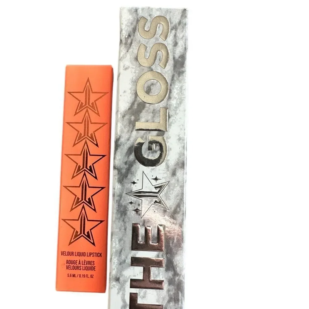 NIB Jeffree Star The Gloss FUNERAL PARLOUR/Velvet Liquid Lipstick Pain Pleasure